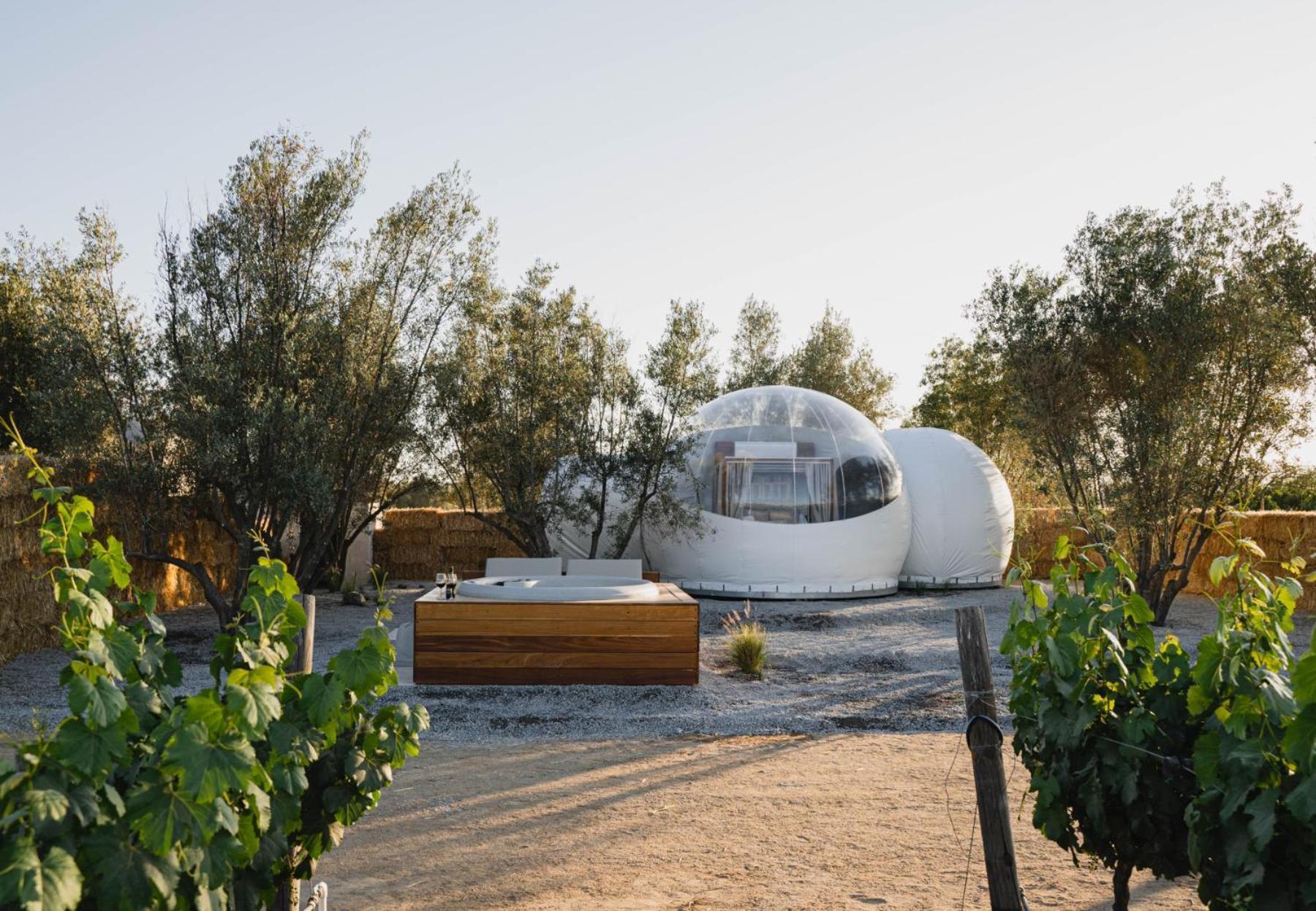 Campo de lujo Bubble Supreme 13 With Jacuzzi Campera Burbuja Ensenada